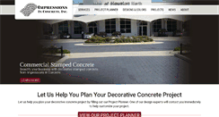 Desktop Screenshot of imprintconcrete.com